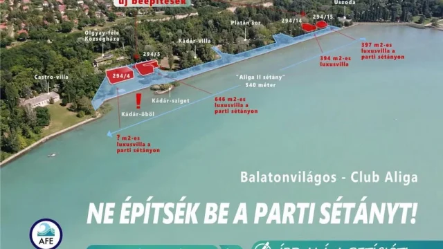 Megszűnik a kiemelt státusz a balatonvilágosi és a tihanyi beruházásoknál