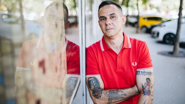 2023. július 18. Jancsics Dávid, korrupció kutató Fotó: Merész Márton