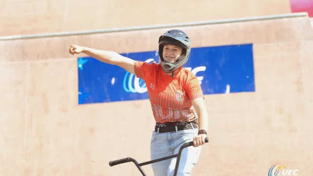 Molnár Noémi BMX freestyle Európa-bajnok!