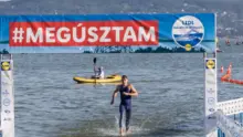 Nagy Nándor és Békési Eszter nyerte a 44. Balaton-átúszást