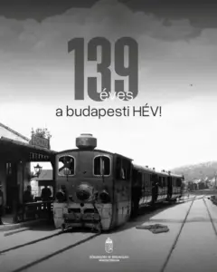 Százharminckilenc éves a budapesti HÉV-hálózat