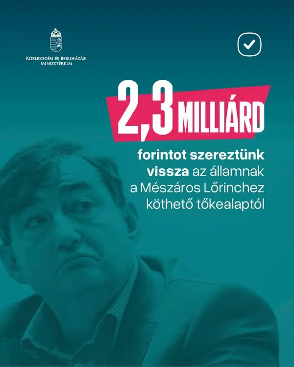 Több mint kétmilliárd forintot fizetett vissza az államnak egy magántőkealap
