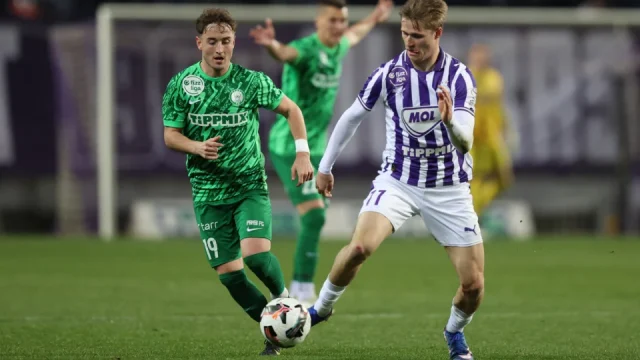 Pakson játszik az Újpest, a második Vasas a listavezetőt fogadja