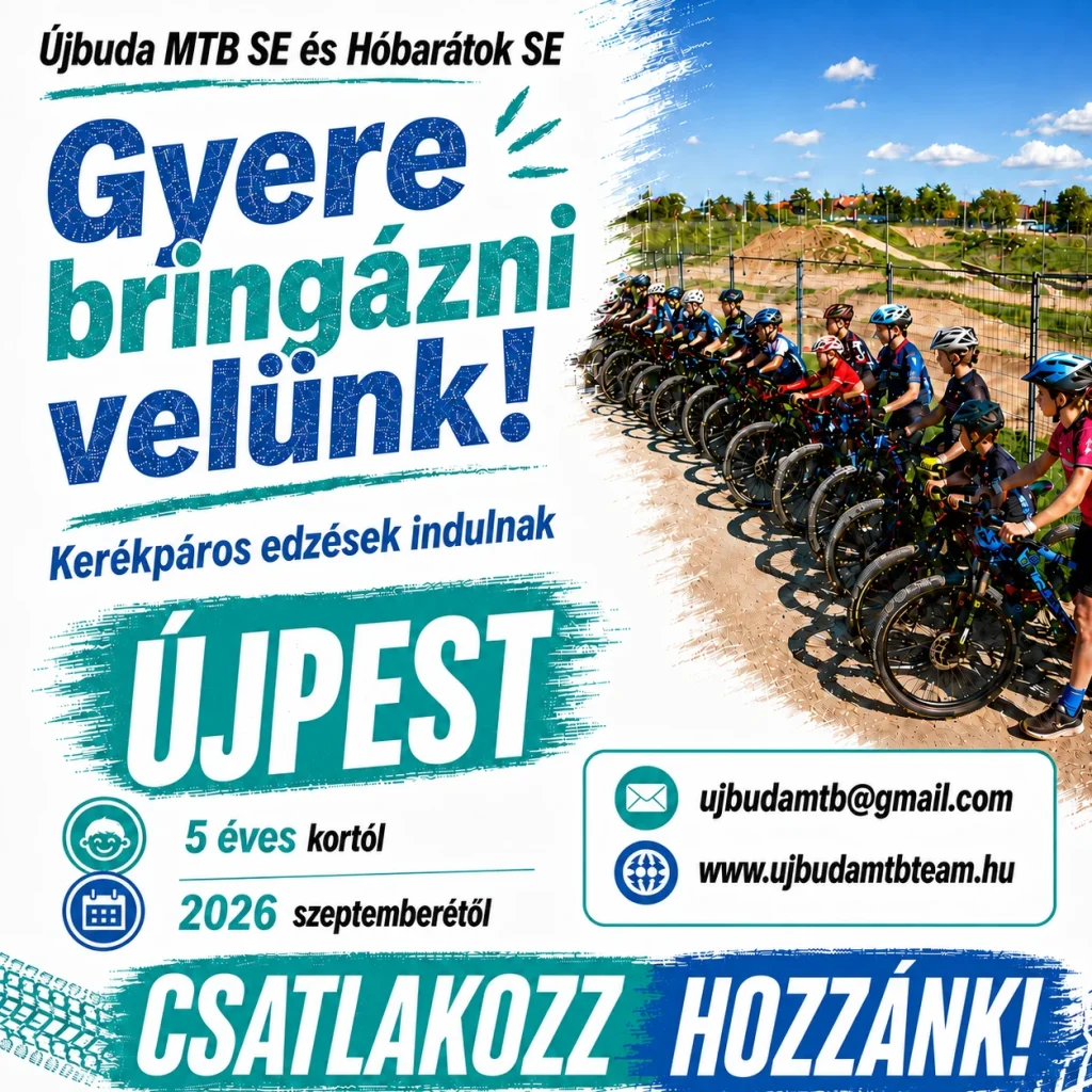 Három új helyszínnel bővíti utánpótlás-képzését az Újbuda MTB SE