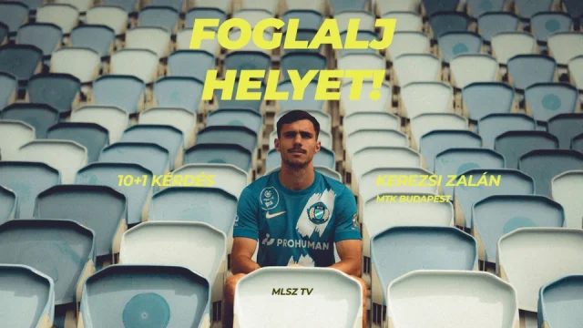 Új videósorozatot indított az MLSZ a magyar élvonalbeli játékosokról