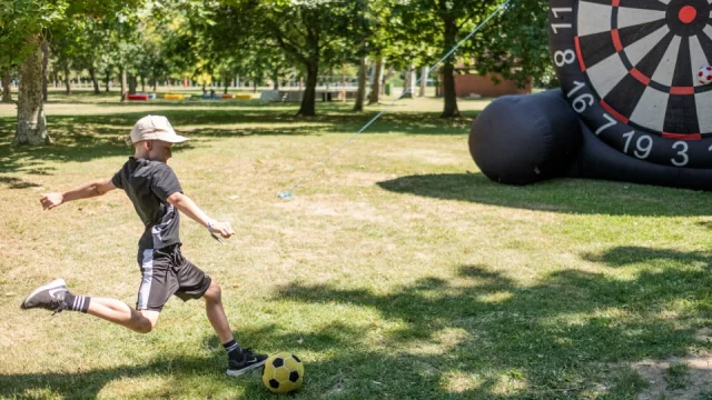 Idén is több ezer gyermek focizott az Erzsébet-táborokban