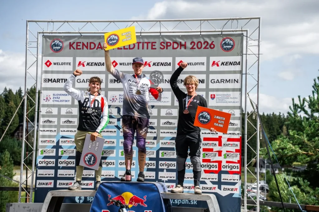 Három magyar dobogós helyezés a szlovák downhill-kupa legutóbbi fordulóján