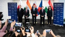 New Yorkban tárgyaltak a V4-ek az indiai külügyminiszterrel