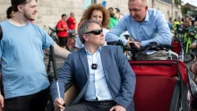 Kátai-Németh Vilmos miniszter is részt vett a budapesti közösségi kerékpározáson