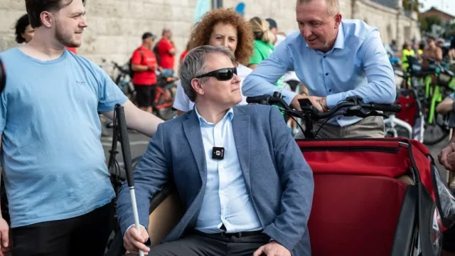 Kátai-Németh Vilmos miniszter is részt vett a budapesti közösségi kerékpározáson