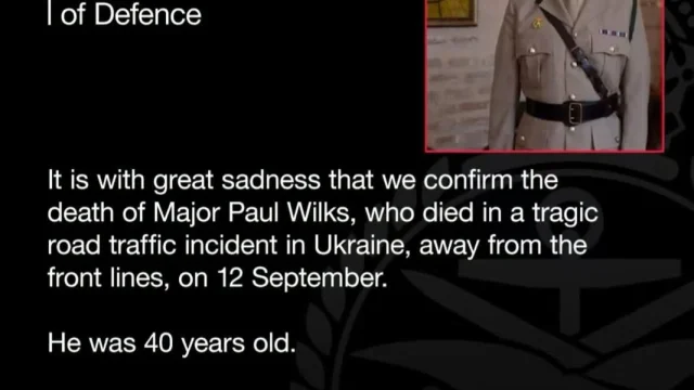 Azonosították a hétvégén Ukrajnában elhunyt brit hírszerző tisztet