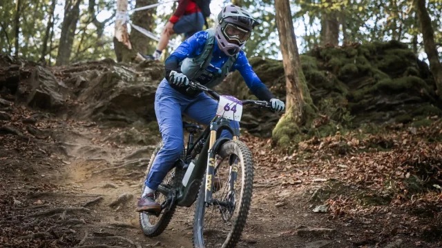 Bokros Csenge győzelmet aratott a Belgian Enduro Cup bouilloni futamán