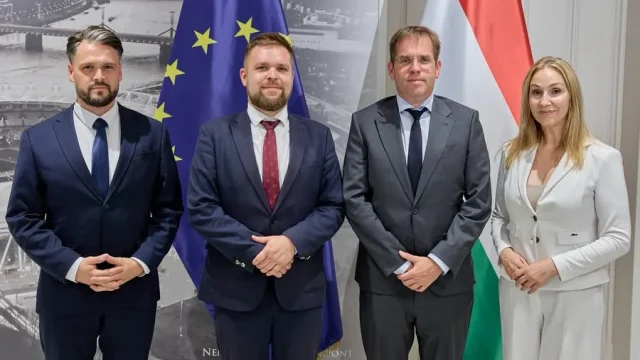 Győri fejlesztésekről és vétójogról tárgyalt Pintér Bence Budapesten