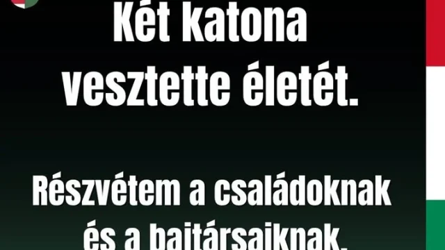 Két katona is elhunyt szolgálatteljesítés közben a Magyar Honvédségnél