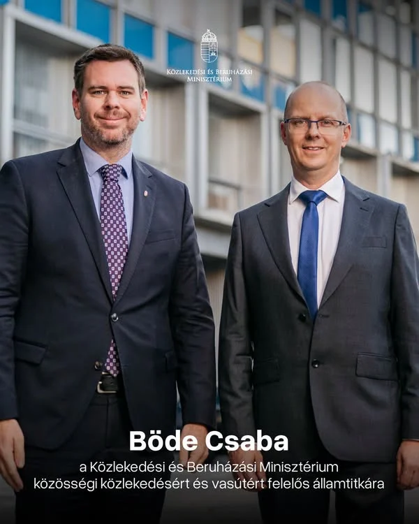 Böde Csabát kérte fel államtitkárnak Vitézy Dávid a közlekedési tárcához
