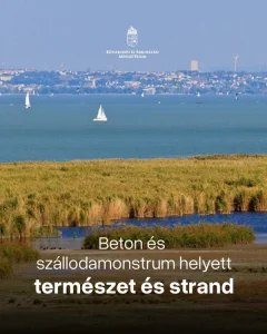 Új fejlesztési koncepció a Fertő-tónál: strand és zöldfelület jön