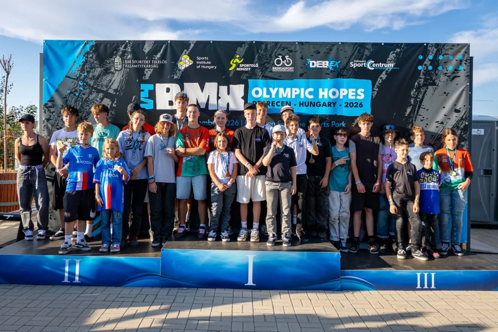 Debrecenben rendezték meg az első V4 BMX Olimpiai Reménységek versenyét
