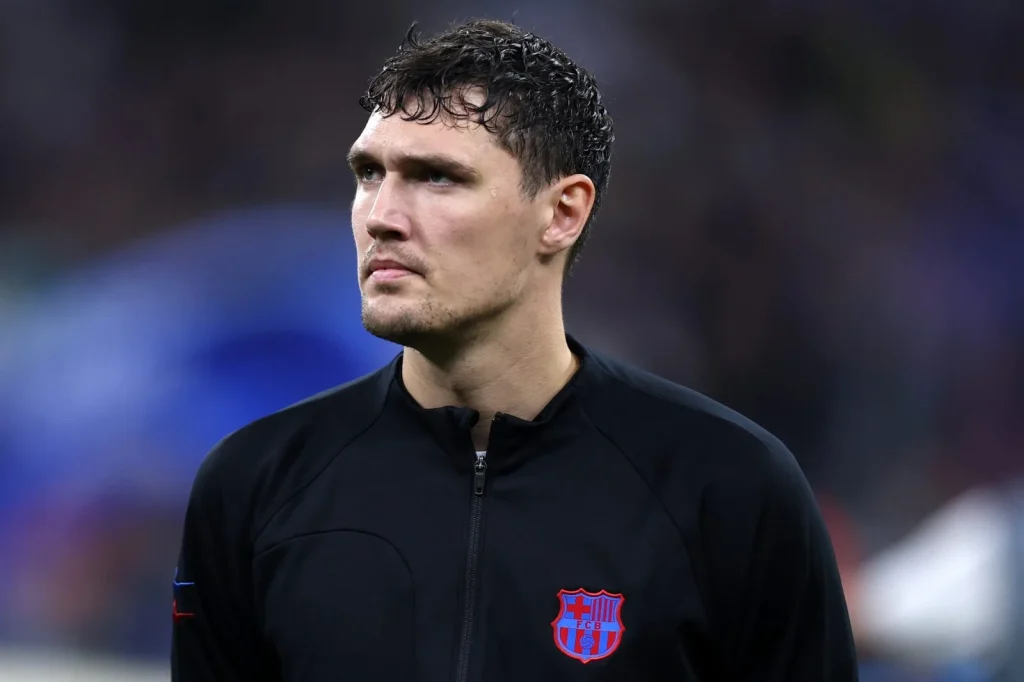 Izomszakadás miatt hetekig nem léphet pályára Andreas Christensen, az FC Barcelona védője