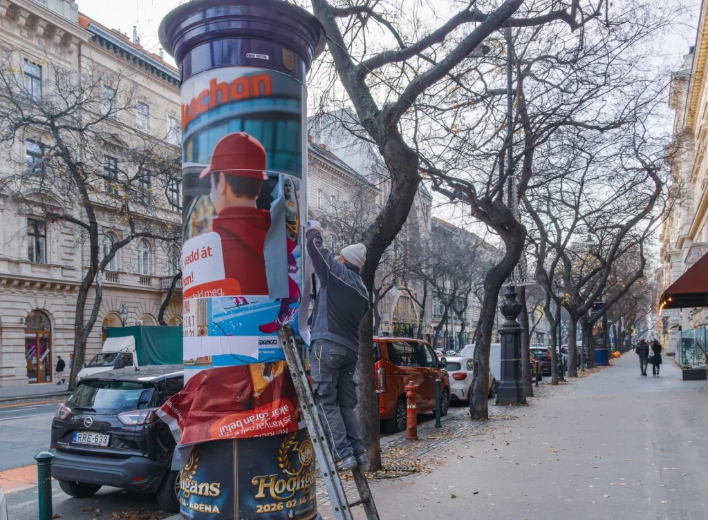 A főváros nem számol bevételkieséssel a hirdetőoszlopok számának csökkenése miatt