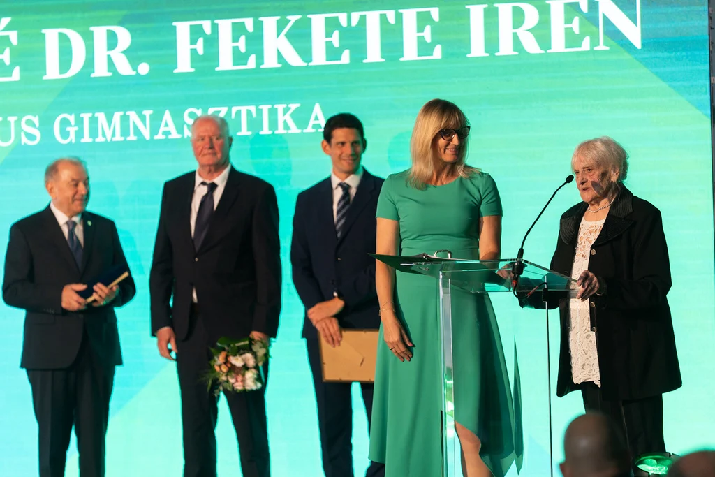 Egy élet a mozgás szolgálatában – rangos életműdíjat kapott dr. Szécsényiné dr. Fekete Irén
