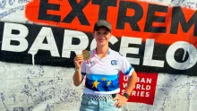 Molnár Noémi győzelmet aratott a barcelonai BMX Freestyle versenyen