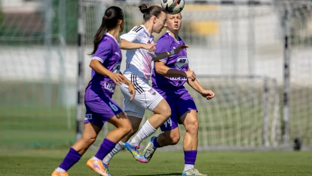 Rangadó az MTK és az Újpest között a Simple Női Liga nyolcadik fordulójában