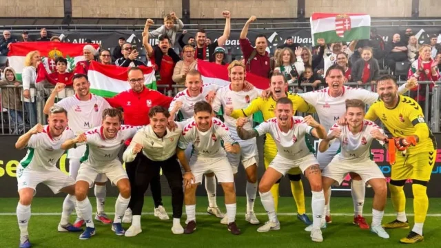 Socca-vb: Angliát legyőzve nyolcaddöntős a magyar válogatott!