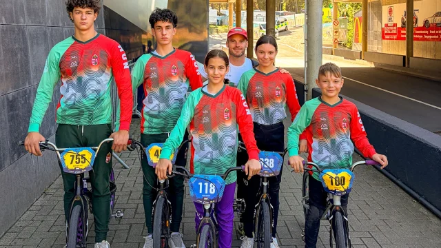 Értékes tapasztalatokkal zárta a BMX Európa-kupát a magyar válogatott