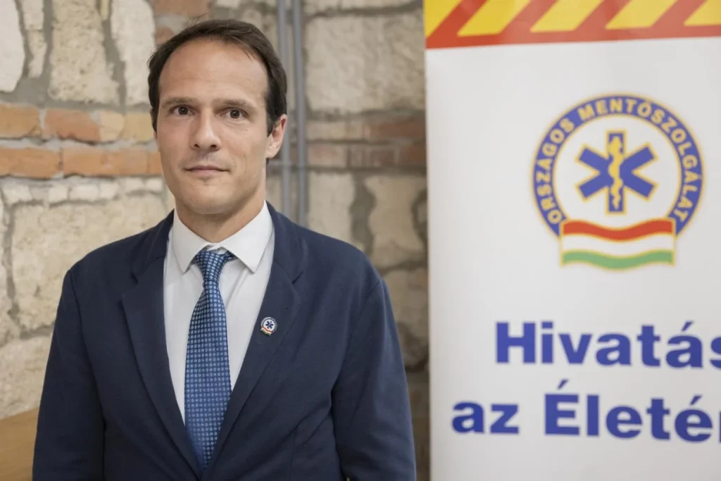 Constantinovits Miklós az Országos Mentőszolgálat új főigazgatója