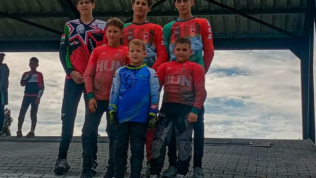Kiválóan szerepeltek a magyar BMX-esek a brnói kupadöntőn