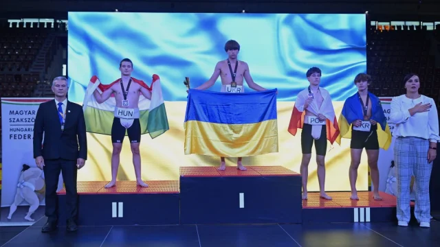 Kilenc magyar érem a veszprémi utánpótlás szumó-Európa-bajnokságon