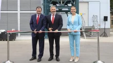 Hibrid erőművi blokkot adtak át a csepeli erőmű területén