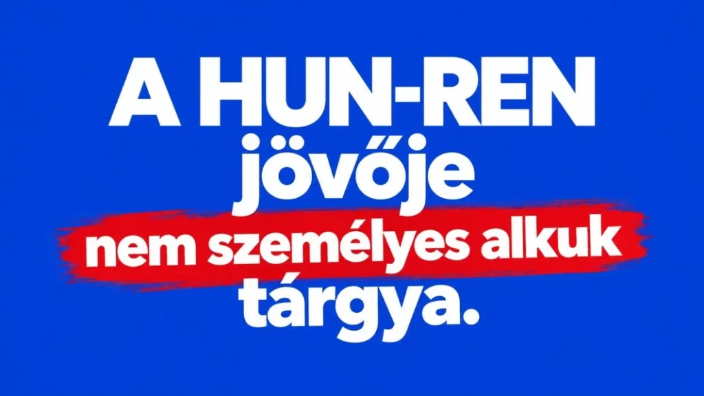 Szigorú szakmai elveket vár el a minisztérium a HUN-REN vezetésétől