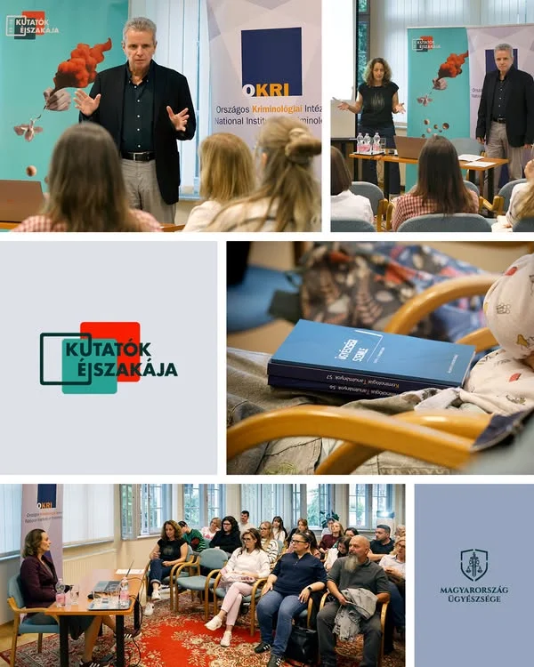 Nagy érdeklődés övezte az Országos Kriminológiai Intézet programjait a Kutatók Éjszakáján