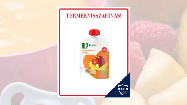 Lupilu márkájú gyümölcspürét hívott vissza a Lidl