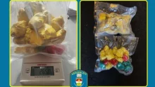 Kábítószert és pillangókést találtak egy ukrán férfinál a nemzetközi vonaton