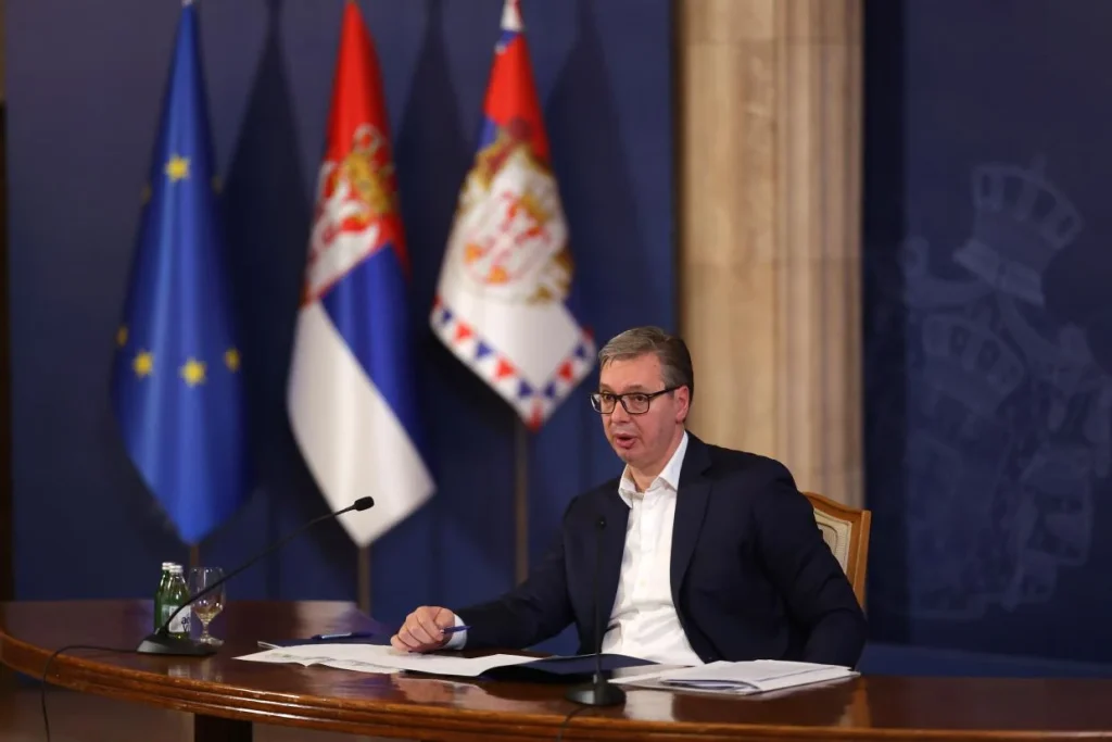 Lemondott Aleksandar Vucic szerb köztársasági elnök