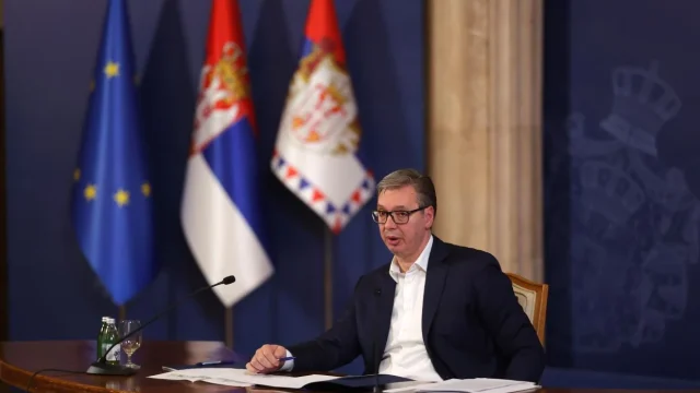 Lemondott Aleksandar Vucic szerb köztársasági elnök