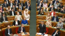 A miniszterelnök cáfolta a rendőri jelenlétet az Országházban