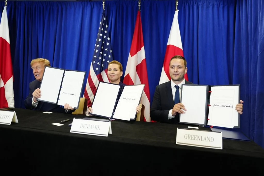 Megállapodást írt alá az Egyesült Államok, Dánia és Grönland a sarkvidéki biztonságról