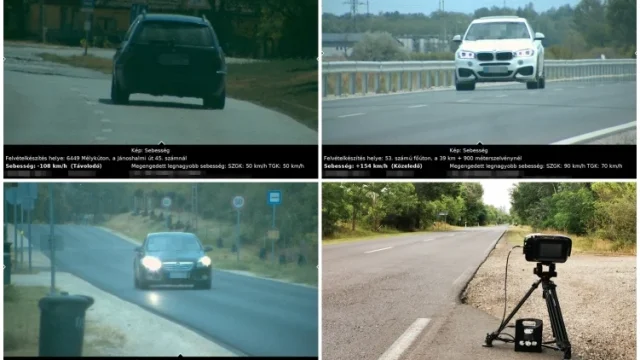 Fokozott rendőri jelenlét és sebességellenőrzés Bács-Kiskun vármegyében
