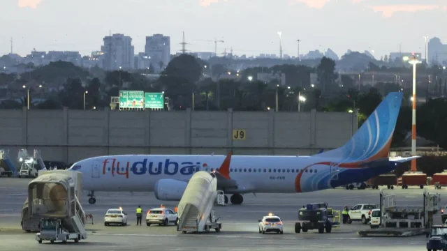 Pilóta késelte meg kollégáját a Flydubai Tel-Avivba tartó járatán
