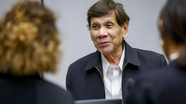 Személyesen jelent meg a Nemzetközi Büntetőbíróságon Rodrigo Duterte volt elnök