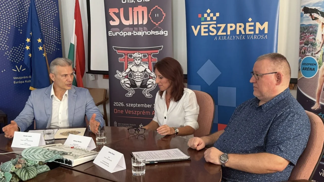 Veszprém két napra a kontinens szumóközpontjává válik