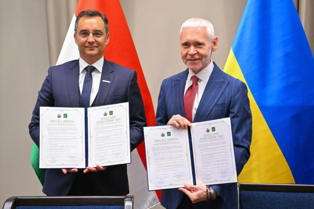 Testvérvárosi megállapodást kötött Debrecen és Harkiv
