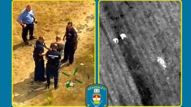Helikopter és drón segítette a rendőrségi akciókat Szabolcs-Szatmár-Bereg vármegyében