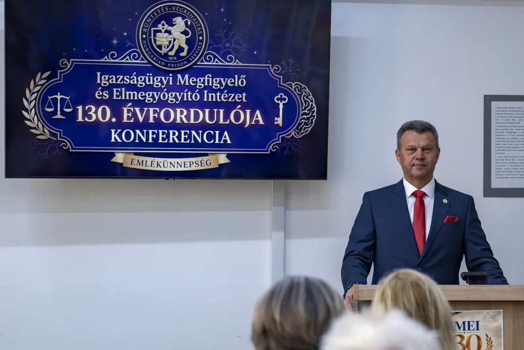Szakmai konferenciával és emléktábla-avatással ünnepelte 130. évfordulóját az Igazságügyi Megfigyelő és Elmegyógyító Intézet