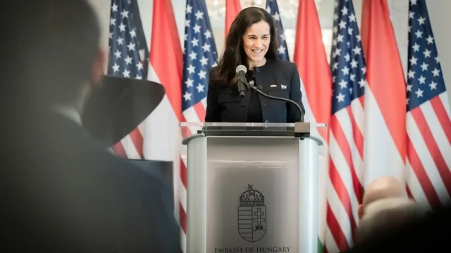 Orbán Anita részvételével Washingtonban is megemlékeztek az 1956-os forradalom 70. évfordulójáról