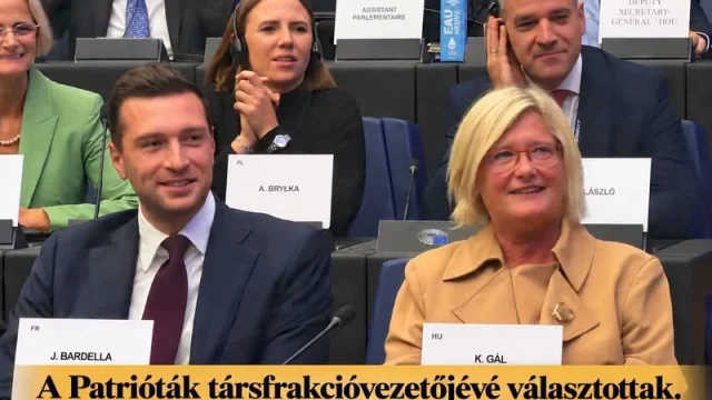 Gál Kinga a Patrióták Európáért frakció társfrakcióvezetője lett