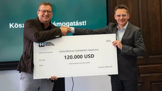 Jelentős támogatást kapott az Alba Innovár a Howmet jóvoltából